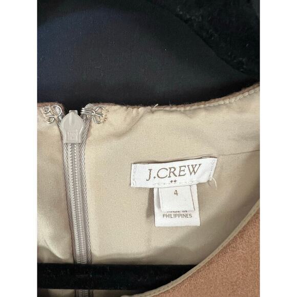 J Crew Wool Dress / Size 4 / Brown - Picture 3 of 4
